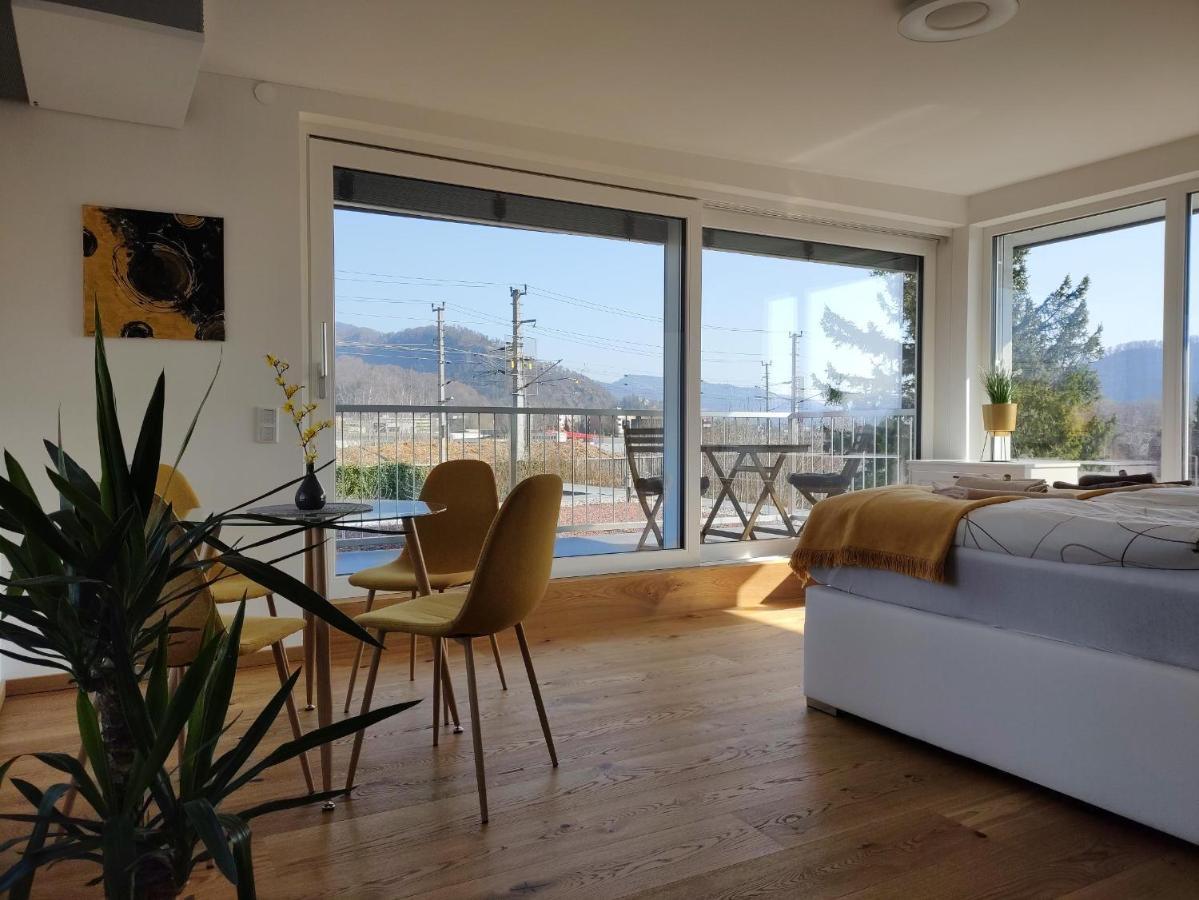 Penthouse Flat Carolina In Salzburg Stadt Exterior foto